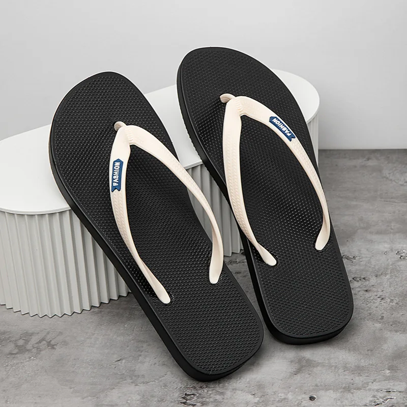Men and women can wear for couples Processing Flip-flops Non-slip Outdoor Cool Slippers Casual Beach Shoes 7172