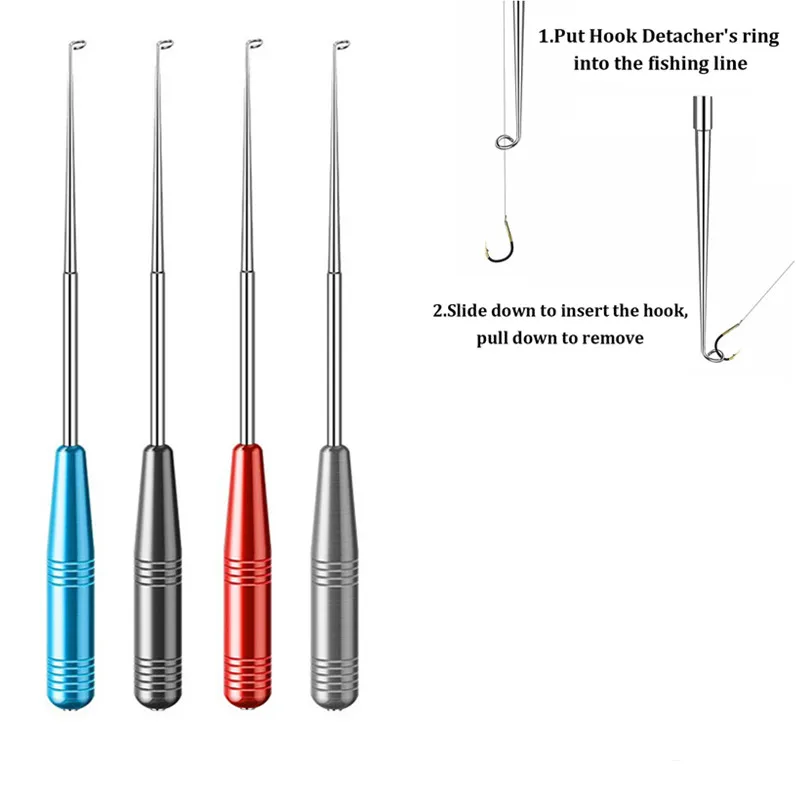 Metal Fishing Hook Release Device Deep Throat Quick Release Carp Fishing Accessories Tool Stainless Steel Safety Extractor fishing accessories