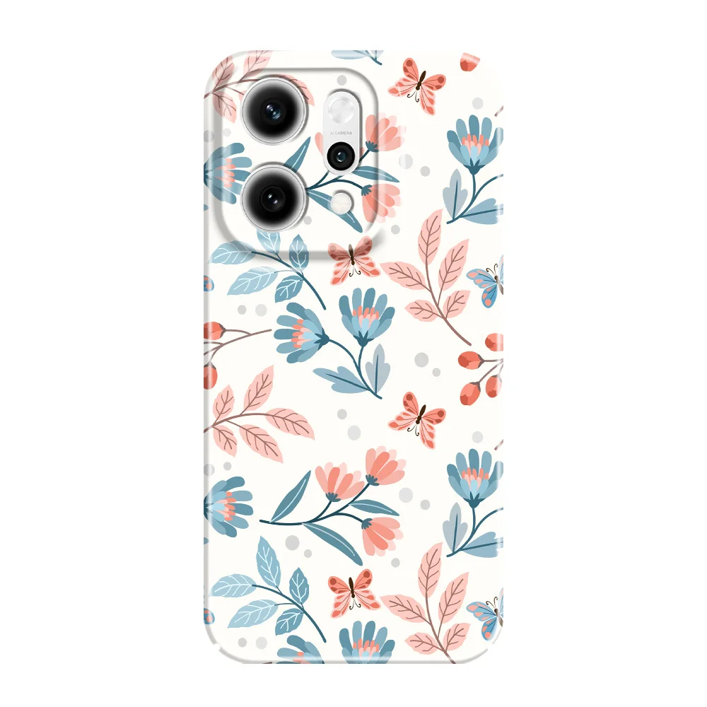 Vibrant Floral Design Phone Case | Durable Hard Cover