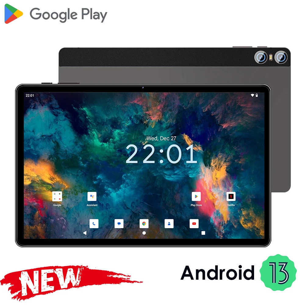 Планшетный ПК, Android 13, 11 дюймов, 2000x120, 0 IPS, 12 Гб ОЗУ, 512 Гб ПЗУ, Восьмиядерный, 2,4/телефон, Wi-Fi, камера 13 + 8 Мп, GPS, Bluetooth