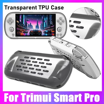 Per Trimui Smart Pro Custodia in TPU trasparente Anti-graffio Anti-caduta Custodia protettiva Console di gioco portatile Antiurto Proteggi Shell 1