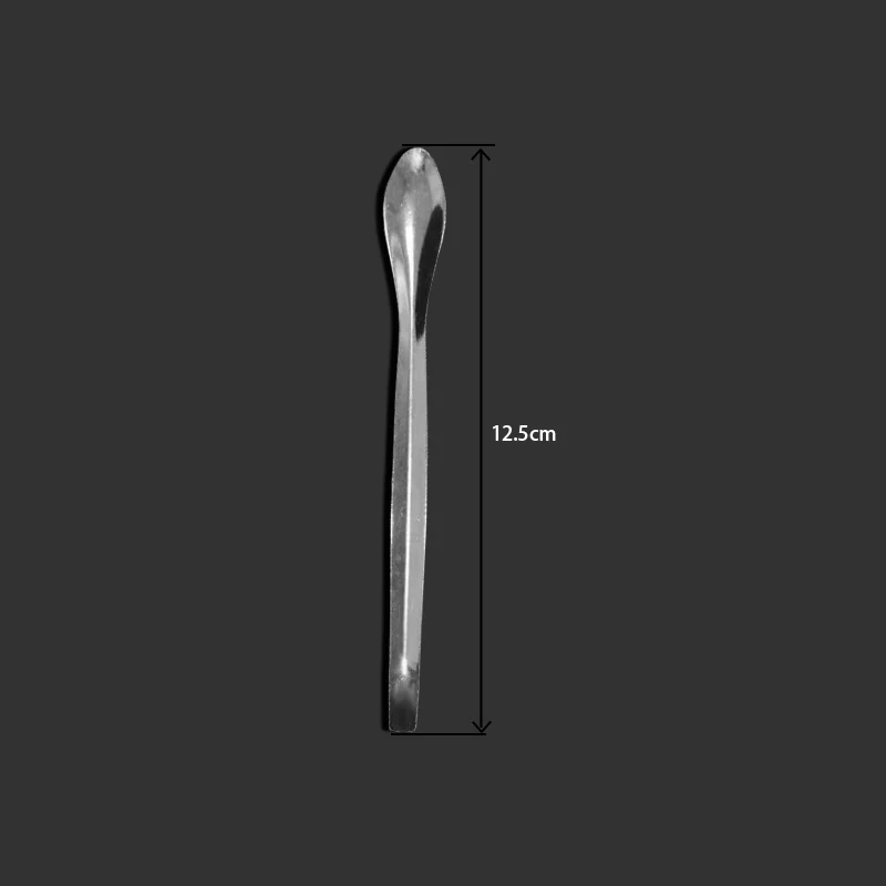 Spoon Spatula Kit 3pcs/set Stainless Steel Handle Lab Supplies Micro Spoon Laboratory Supplies stainless steel spoon kit