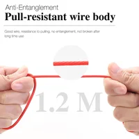 Sports Running Headphones In-Ear Waterproof IPX5 Earphones With 3.5mm Adapter Memory Wire Microphone Stereo Bass Gamer Headset - Image 4