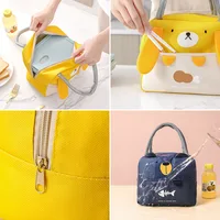 Portable Insulated Thermal Picnic Food Lunch Bag Box Cartoon Tote Food Fresh Cooler Bags Pouch For Women Girl Kids Children Gift 6