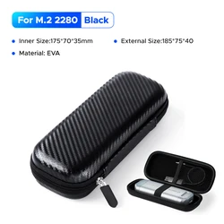 ORICO Shockproof EVA Organizer Hard Case (For M.2 2280 SSD)