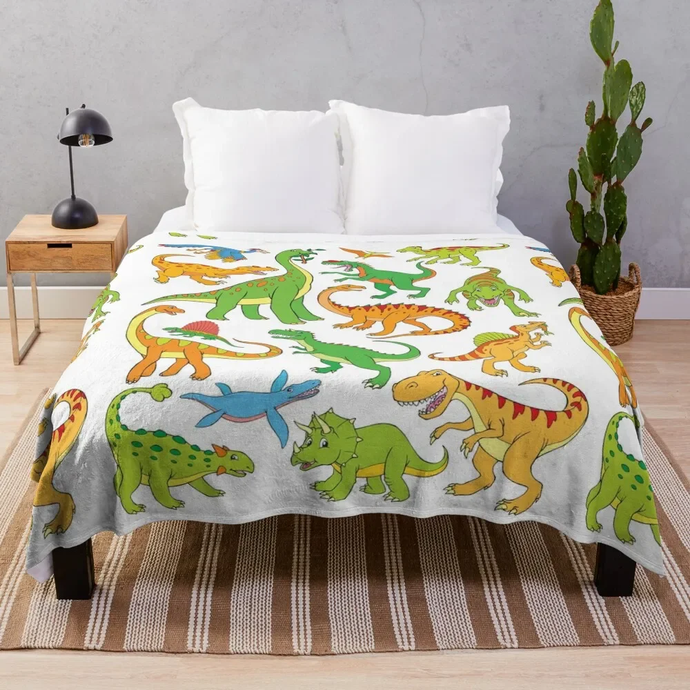 

Dinosaurs Throw Blanket Single Weighted Blankets