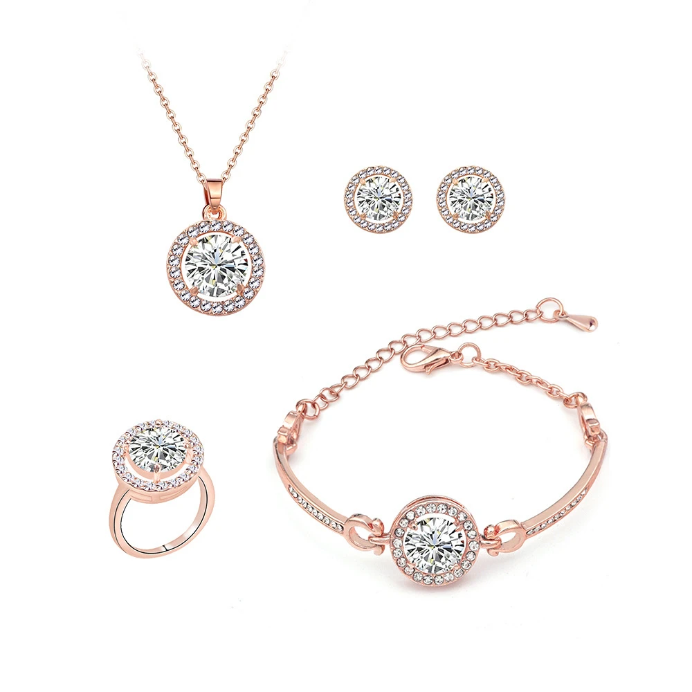 4pc Rose Gold