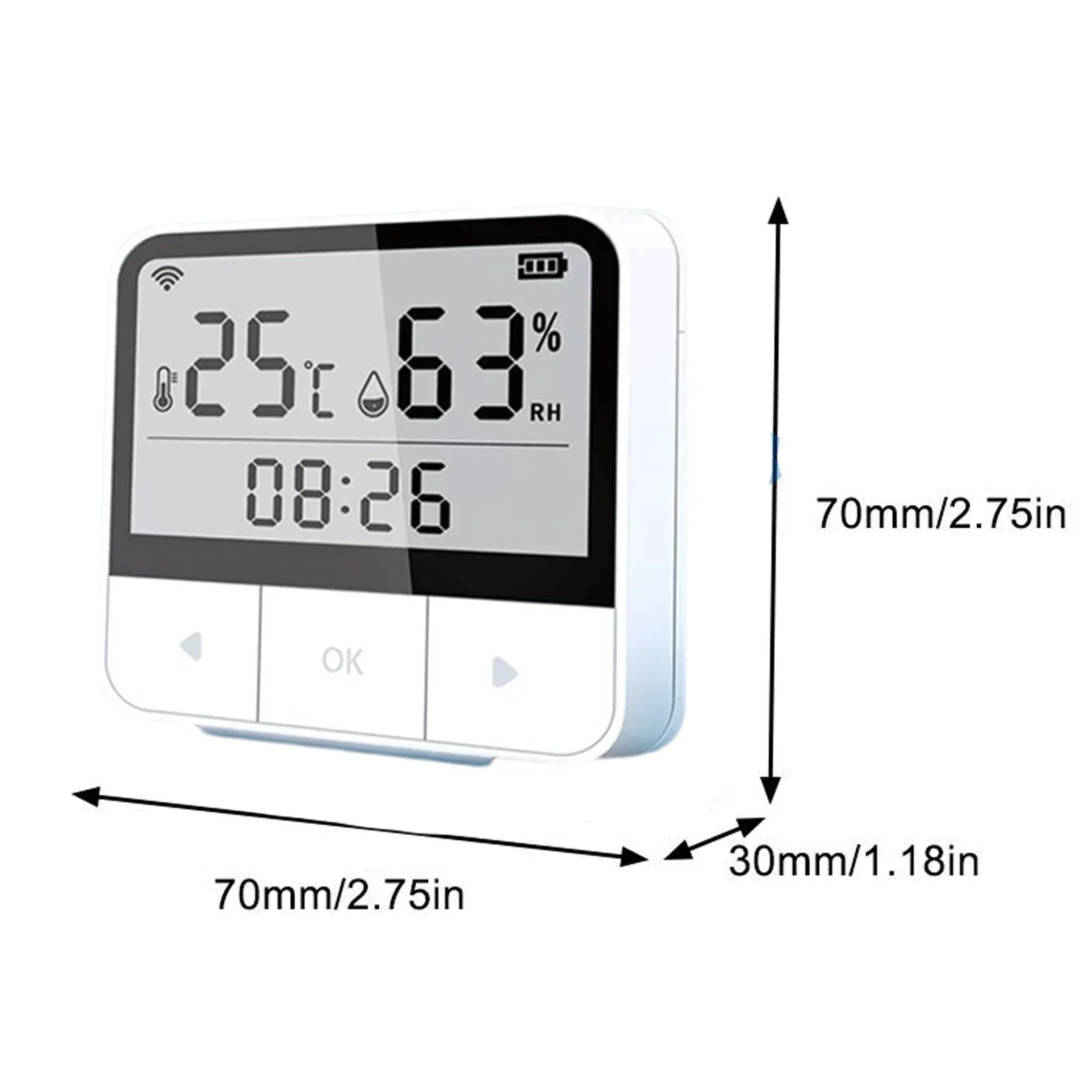 WiFi Smart Temperature Humidity Sensor Meter Hygrometer