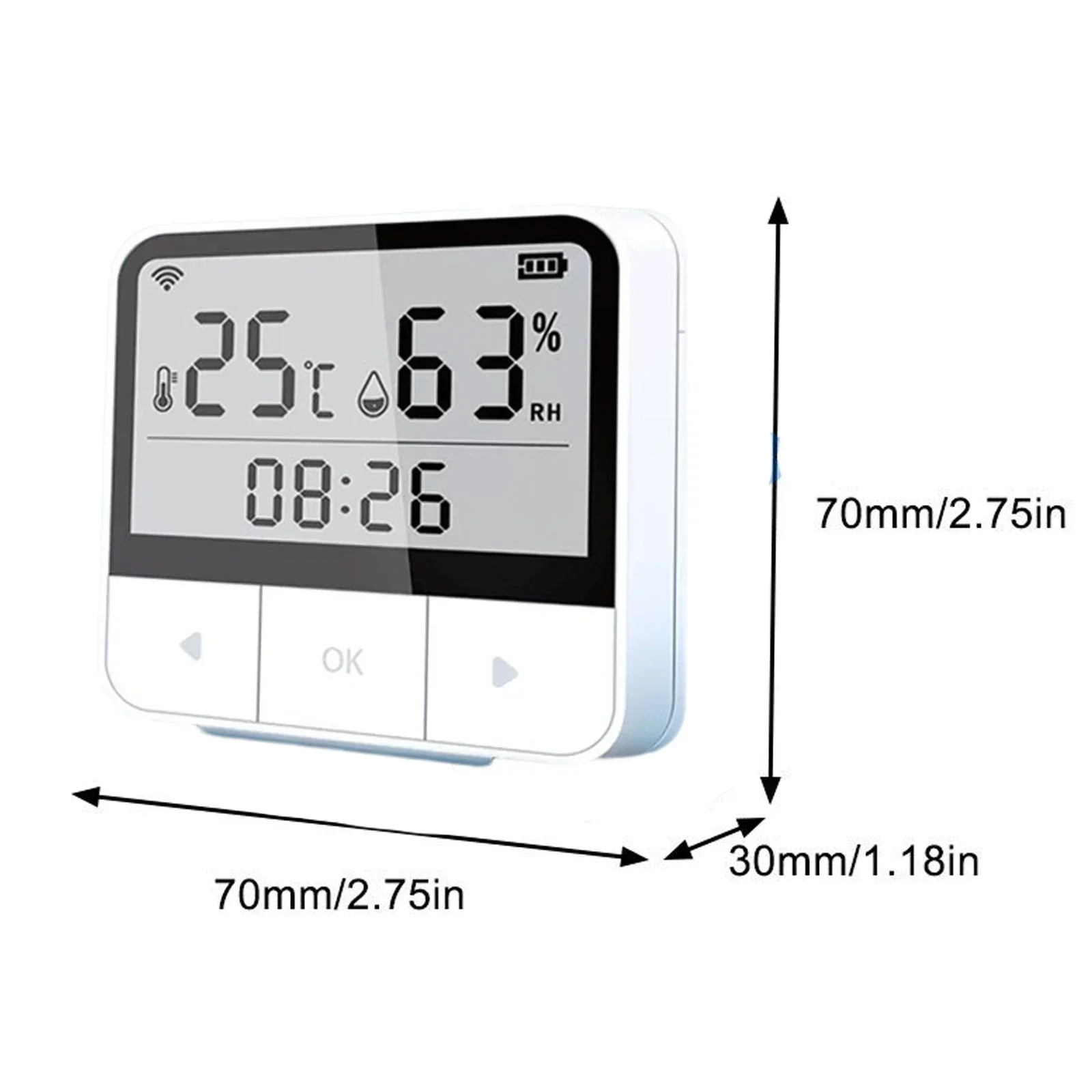  WiFi Humidity Temperature Monitor: Smart Hygrometer