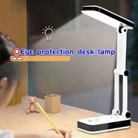 LED Table Lamp Foldable Eye Protection Desk Lamp USB Rechargeable Student Reading Light Creative Portable Night Bedroom Lamps 1