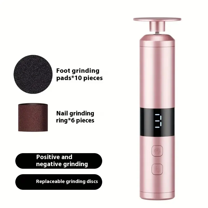 Çatlamış topuk derisini yumuşatan ayak bakım aracı