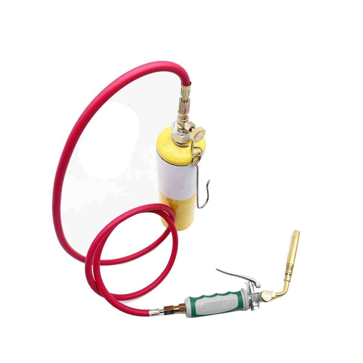 Professional Dual Switch Torch Brazing Torch of Propane Gas 1.6M Hose Ignition Gas Flame Soldering Tool for BBQ Heating 4