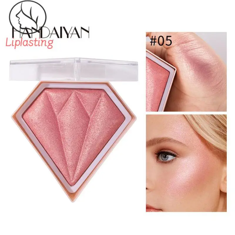 

5 цветов хайлайтер палитра контур лица для макияжа порошок бронзер Макияж Румяна профессиональная яркость Палитра Косметика