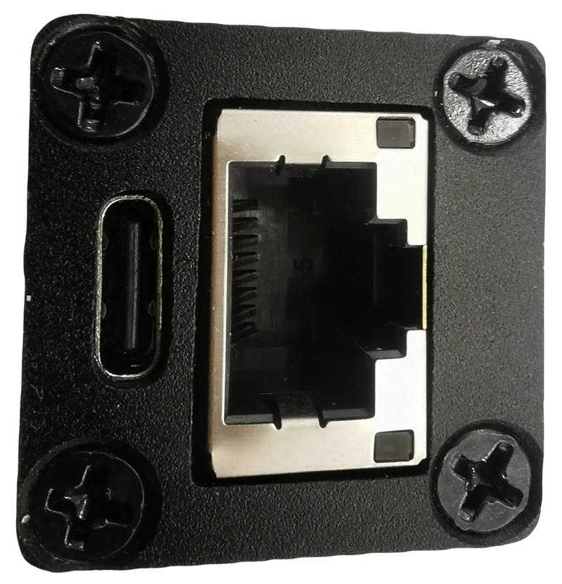 automotivo, liga de alumínio, 100BaseT para RJ45
