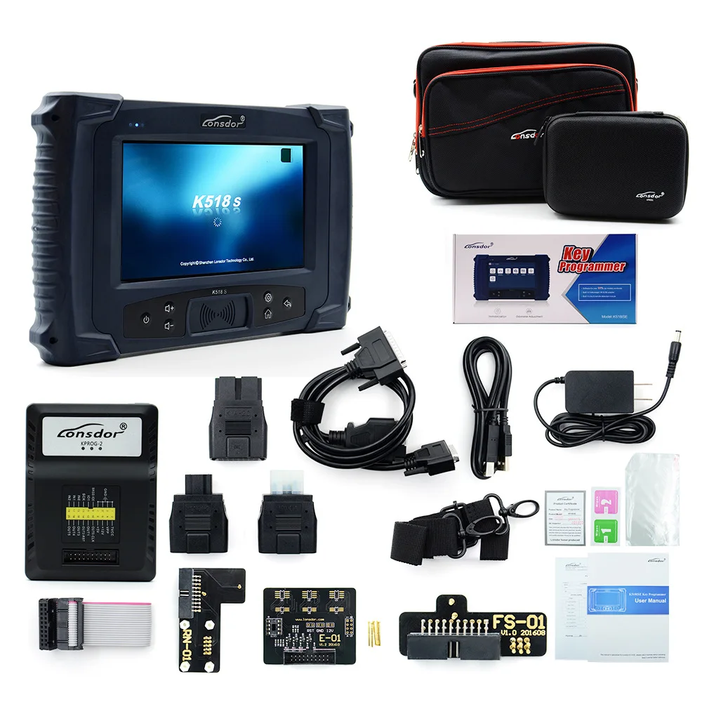 

LONSDOR K518S Key Programmer Full Version Support Toyota All Key Lost Covers All Functions of SKP1000