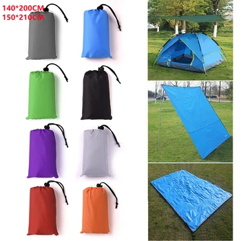 Tent Tarp Rain Sun Shade Hammocks Shelter Camping Picnic Awning Cover Oxford Cloth Moisture-proof Pad Waterproof Out Hiking Part