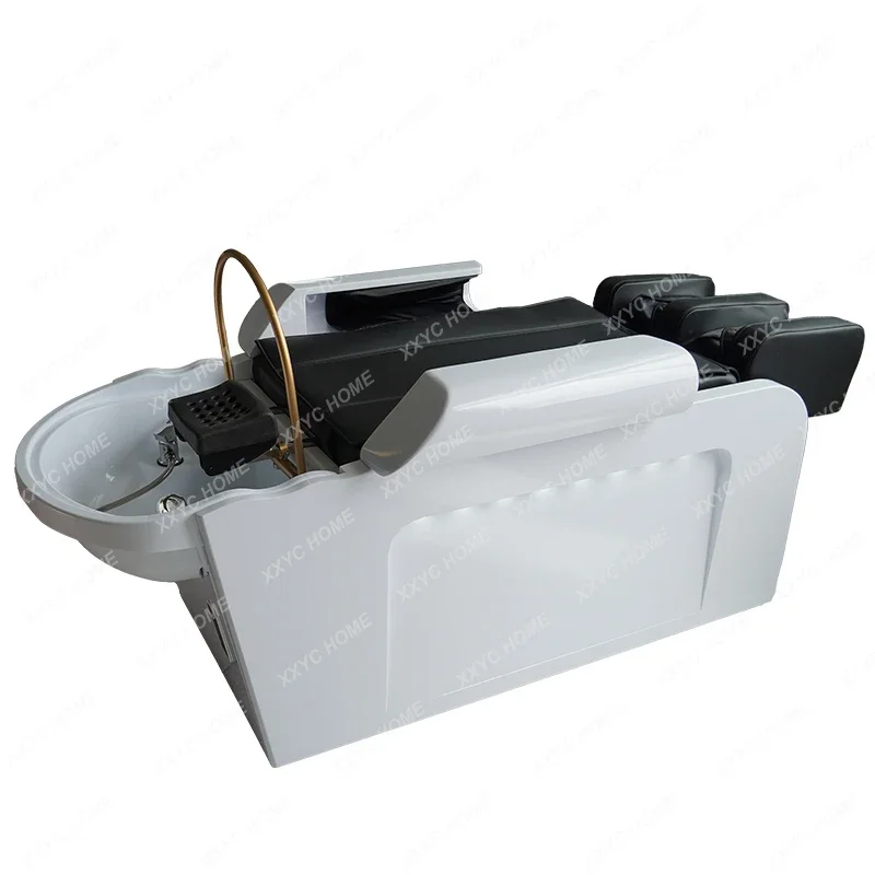 

Электрическая массажная кровать для шампуня, автоматическая водная циркуляция, Парикмахерская фумигация, кровать для ухода за головой, Парикмахерская, Парикмахерская