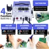 948-II 4 in 1 Hot Air Rework Soldering Iron and Desoldering Suction Tin Gun Station with Suction Pick Up Pen °F /°C 2