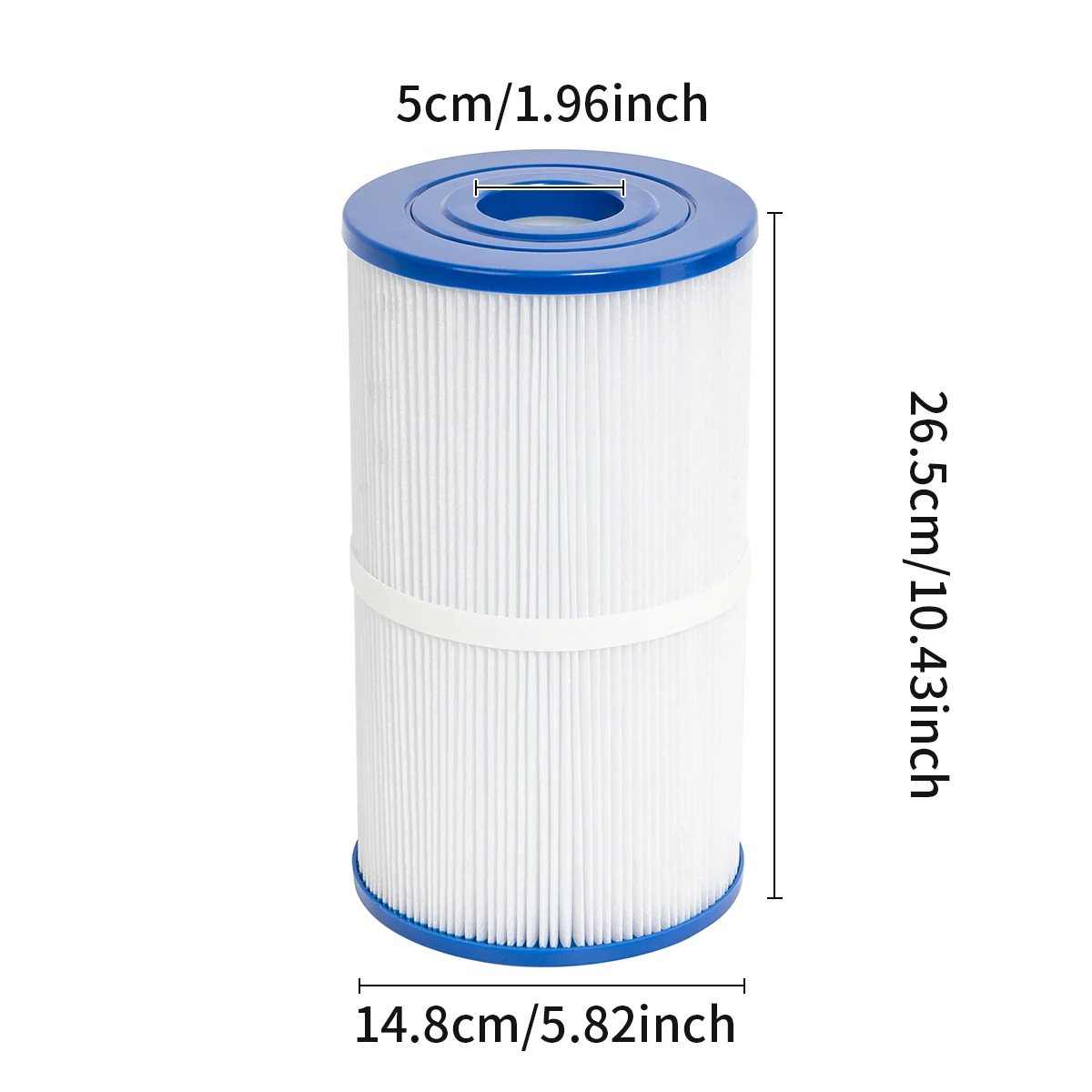 Replacement C-6430 Filter Cartridge for Watkins 31489 Pleatco PWK30 Filbur FC-3915, 30 Sq.Ft for Hot Spring Spa