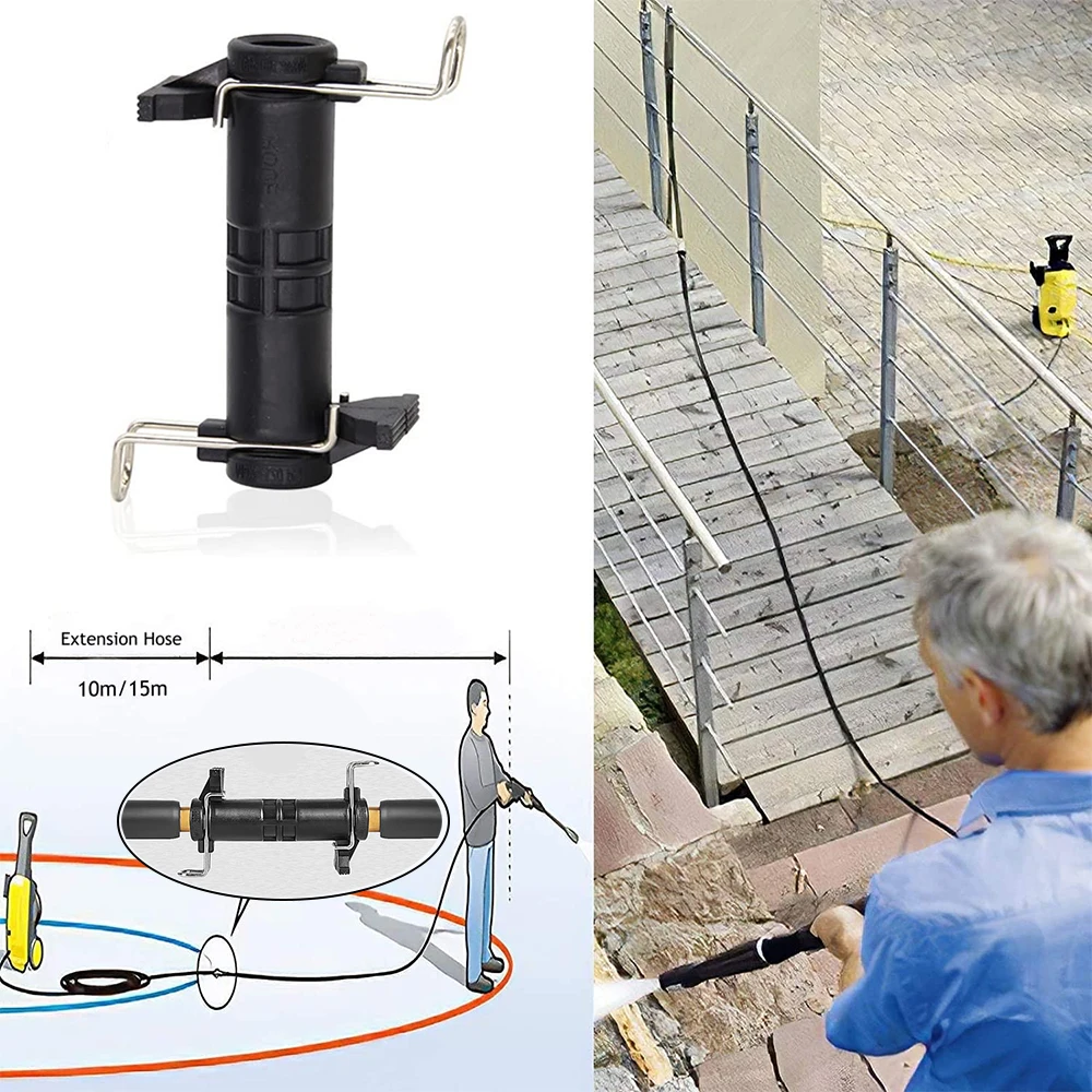 ROUE High Pressure Washer Hose Connector for Karcher Accessories ​K2 K3 K4 K5K7 High Pressure Washer Water Cleaning Hose 5
