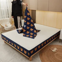 Waterproof Mattress Cover with Zipper Six-Sided Bed Bug Proof Mattress Encasement Customized Size Fitted Sheet Cute Bed Cover 5