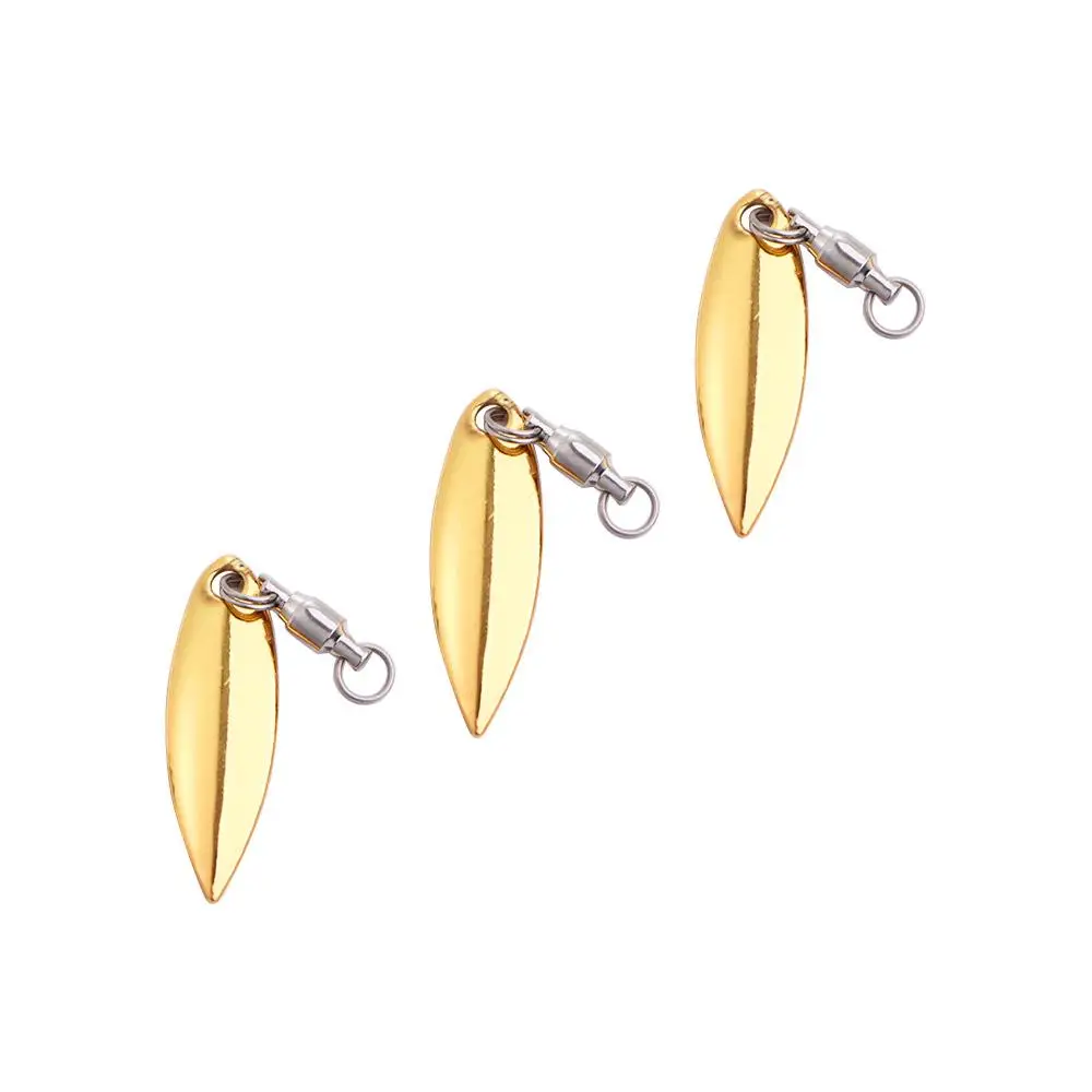 Description Picture 3 of item10Pcs/Set Fishing Tools Lure DIY Outdoor Fishing Fishing Lure Spoon Metal Lures For Spinner Spoon Lures Lures Frogs Tackle Bait