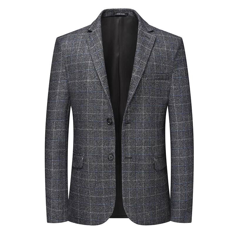 

8XL 7XL 6XL Plus Size Men's Casual Suit Jacket Blazer 2023 Autumn New Coat Business Work Party Dress Wedding Male Brand Clothes
