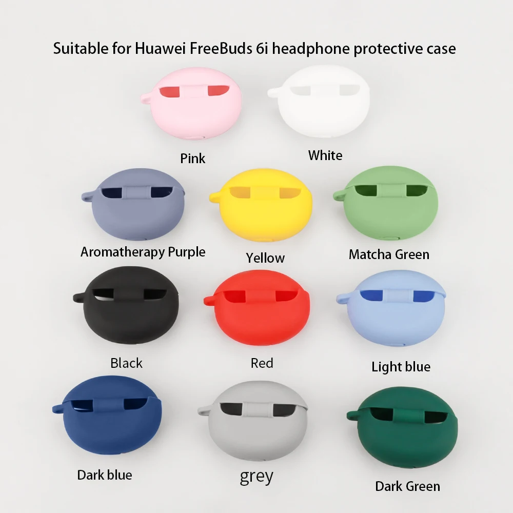 for HUAWEI FreeBuds 6i Case Silicone Protective Earphone Cover