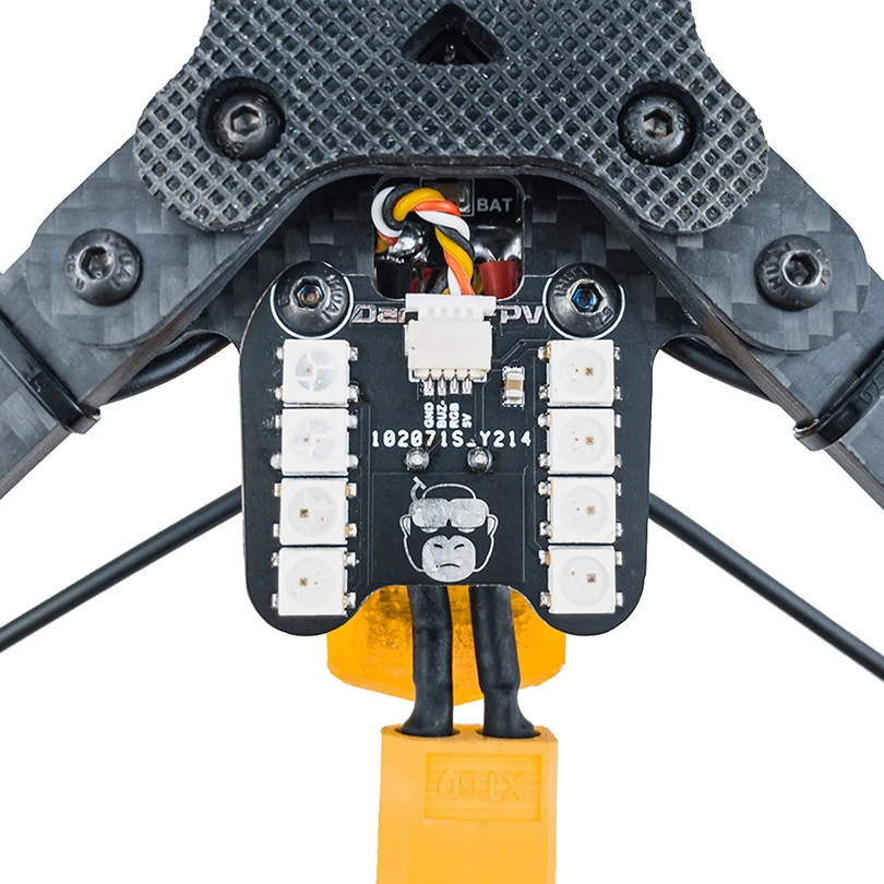 DarwinFPV Darwin129 7-дюймовый FPV Дрон Квадрокоптеры ELRS 2,4G Приемник M80 GPS F4 OSD 50A BLHeli_S Dshot600 800 МВт 1200TVL Камера FPV thumbnail 3