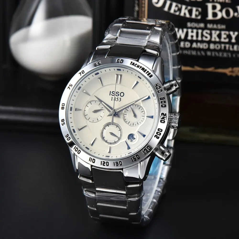 

Top Tissot Watches For Mens Luxury Top Time Style Sport Automatic Date Wristwatch Business Chronograph Quartz AAA Male Clocks