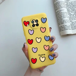Smile Painted Matte Silicone Soft Shockproof Phone Case for Xiaomi Mi 10T Lite 5G (Yellow F11)