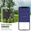 Diivoo WiFi Sprinkler Timer 3 Zone Remote Control Irrigation Timer with Wi-Fi Hub Automatic Manual Watering for Garden 4