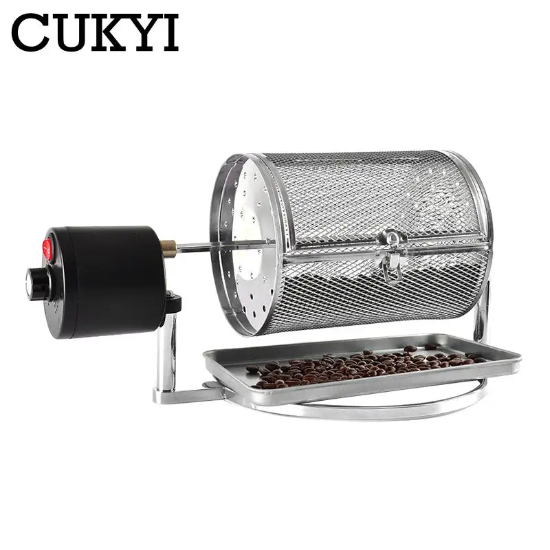 CUKYI Electric Coffee Roaster stainless steel coffee bean roast