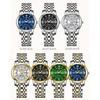 POEDAGAR Elegant Fashion Women's Watch Diamond Roman Dial Original Quartz Watch for Girl Waterproof Stainless Steel Luminous New 6