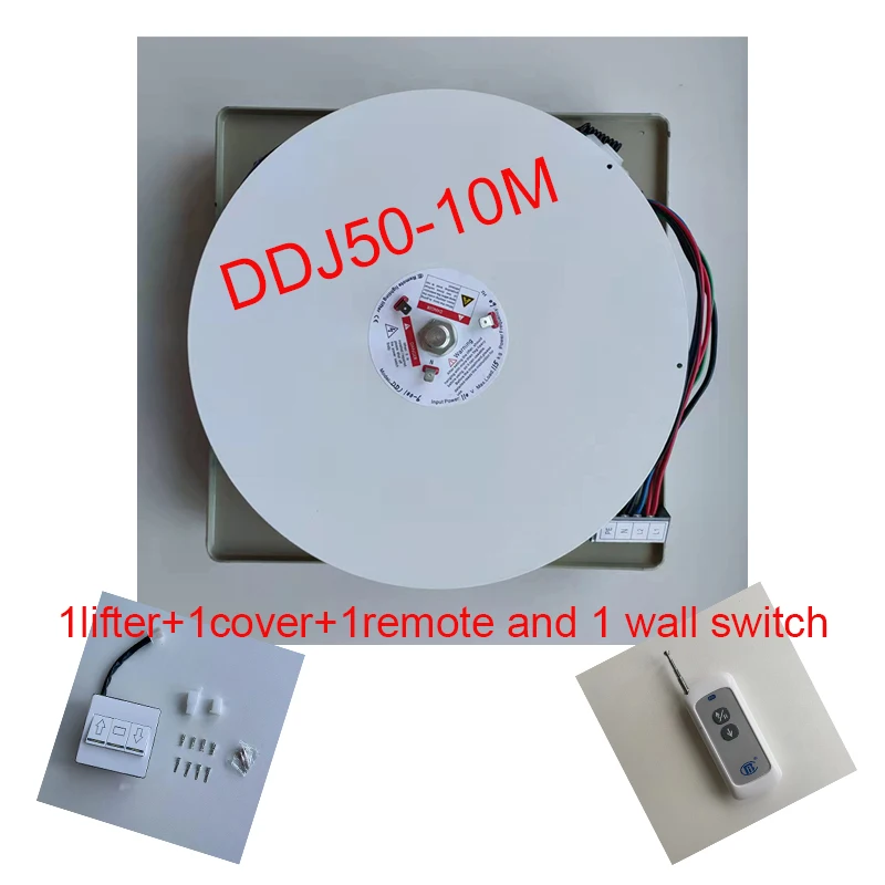 Description Picture 4 of itemDDJ50 50KGS 10m with Cove Auto Remote-controlled Hoist Chandelier Lighting Lifter Electric Winch Light Lifting System Lamp Motor