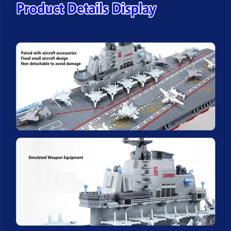 68CM Big Dual Motor Remote Control Boat 30KM/H Off Water Sensor Waterproof Multidirectional Drive RC Battleship Boat Collection 4