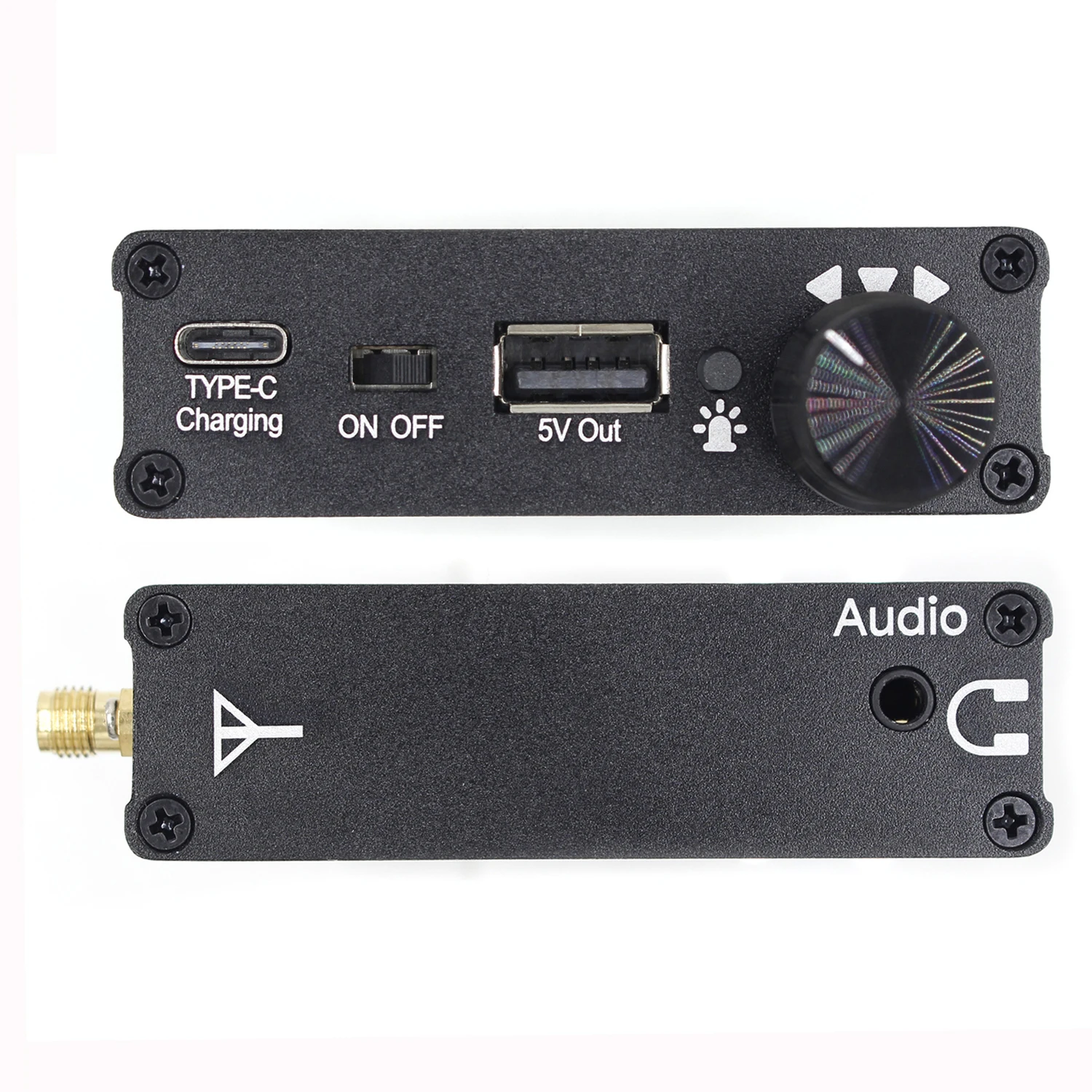 DeepSDR 101 4.3 인치 DSP 라디오 수신기, 100K-149MHz CW AM WFM SSB FM AM AM AM LW SW 에어 밴드 DSP SDR 수신기, 신제품