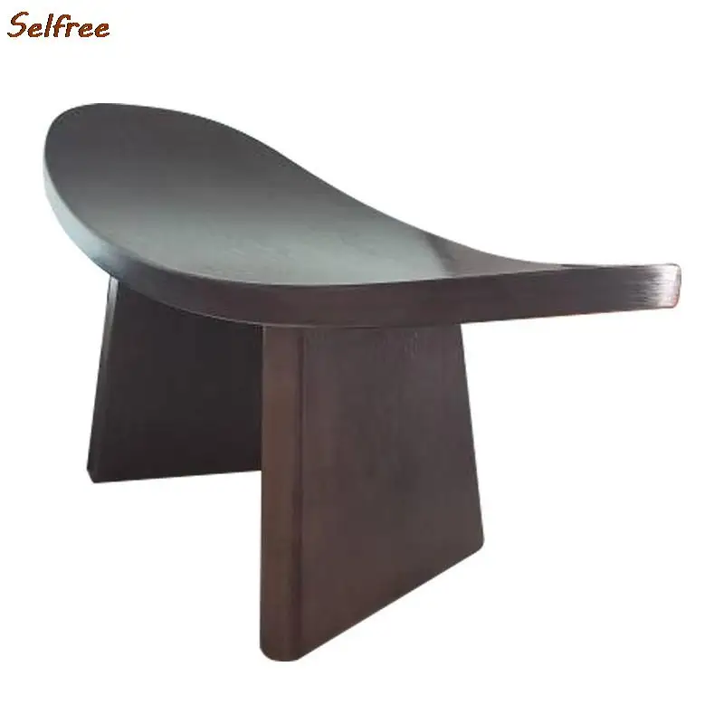 Ergonomiczny stołek do medytacji z litego drewna drewniany stołek do jogi wielofunkcyjny drewniany stołek do klęczenia poduszka do medytacji