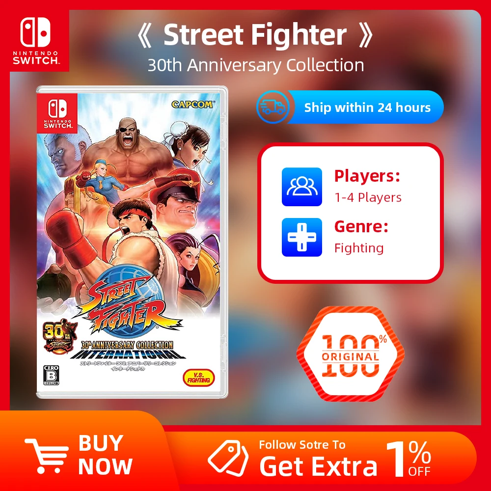 Street Fighter 30th Anniversary Collection for Nintendo Switch