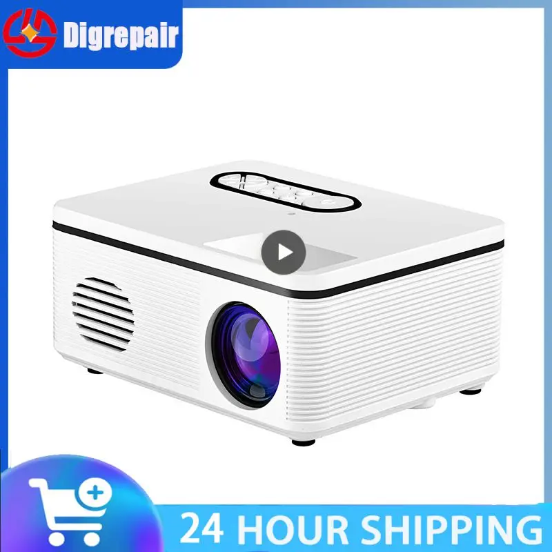 

Проектор H90 1080P Full MINI светодиодный, 3D проектор, поддержка домашнего кинотеатра, поддержка ТВ 360, TF PAV/VGA/USB/TF/HDMI-совместимый