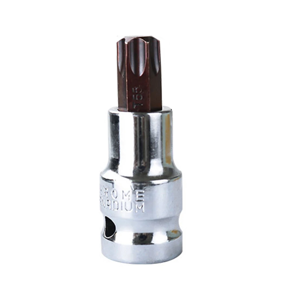 1pc T20-T70 Hex Kopf Schraubendreher Bit Torx Bit Steckdosen 1/2 zoll Steckschlüssel Schlitz Spitze Schraubendreher Bit Hand werkzeuge – Detail 23