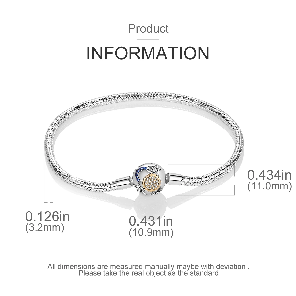 CYCUFF Neue 925 Sterling Silber Einfache Liebe Armbänder Zirkon Frauen Armband Charms Vielseitig Party Hochzeit Schmuck Zubehör – Detail 13