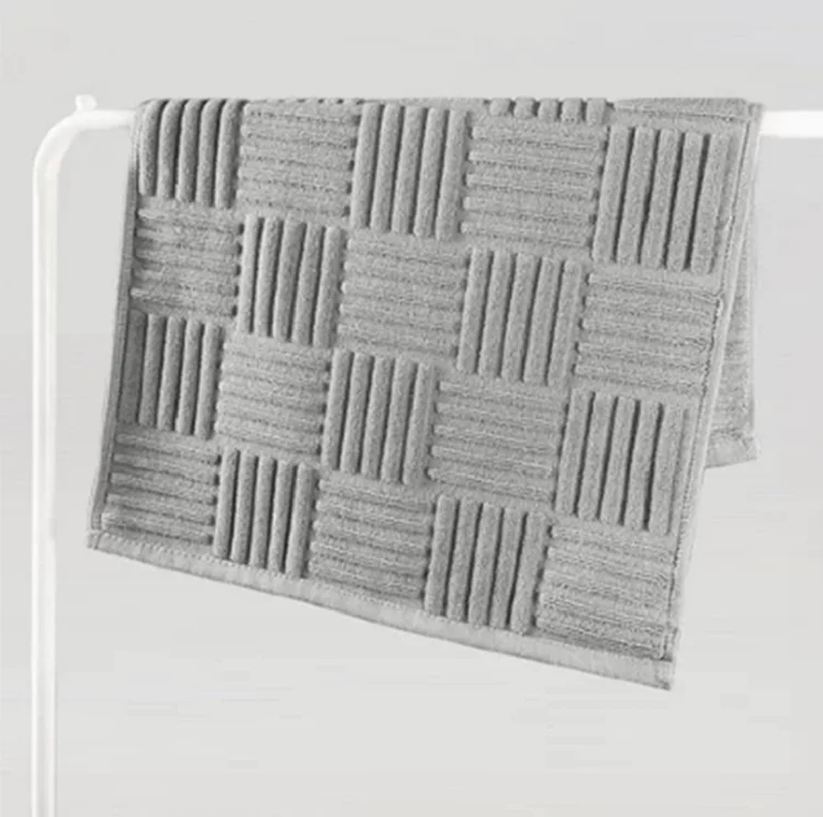 Saugfähige Boden matte für Bad und Toilette, einfarbiges Boden handtuch, Ant-Slip-Spa, Schönheits bade matte für Haus und Hotel, 80x50cm – Detail 11