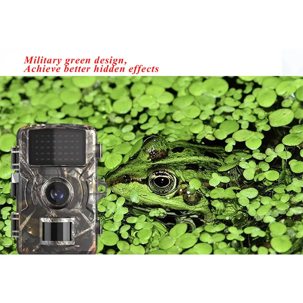 Waterproof Hunting Camera 2 Inch Wildlife Night Vision Scouting Outdoor Camcorder Security 12MP PIR Motion