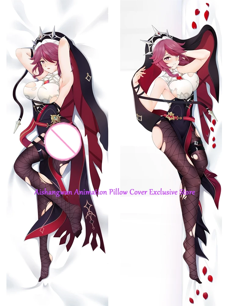 

Dakimakura Anime Pillow Cover Rosaria Double Sided Print 2Way Cushion Bedding Festival Gifts Gifts