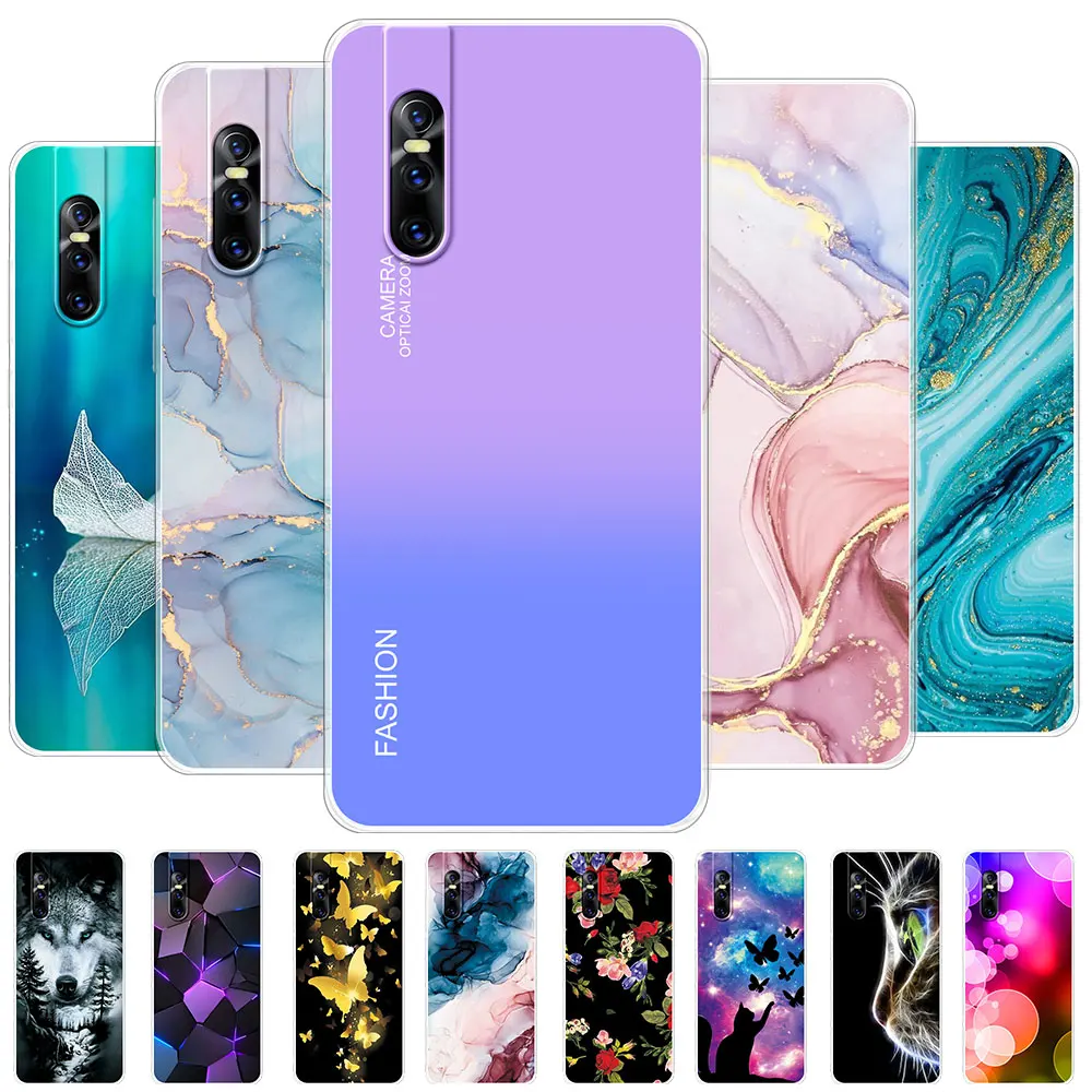 Per Vivo V15 Pro Cover Cover Phone Case Vivo V20 Se Vivo V25E V27E Cover Soft Silicone Clear Protect Coque Per Vivo V27 Pro Funda