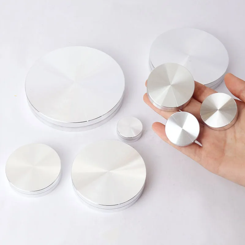 

Table Turntable Bearing Metal Stand Cake Display Stand Round Cake Pan Turntable Base Rotor Glass Turntable Bearing Rotation Base