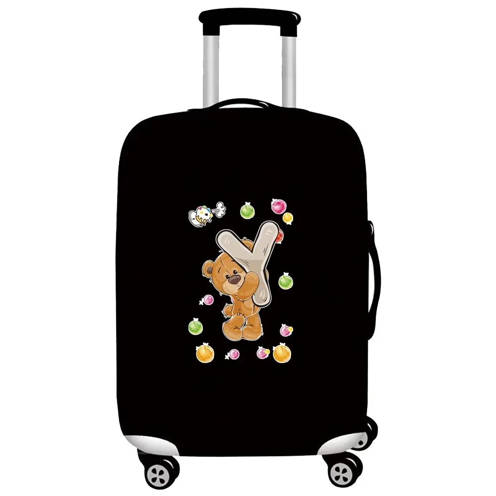 Luggage Cover Stretch Fabric Suitcase Protector Baggage Dust Case Cover Suitable 18-32 Inch Suitcase Travel Organizer Bear Series luggage cover