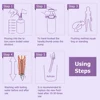300/600ML Reusable Vagina Irrigator Syringe Anal Cleaner Enemator Vaginal Washing Device Kit Female Vaginal Enema Douche Shower 6