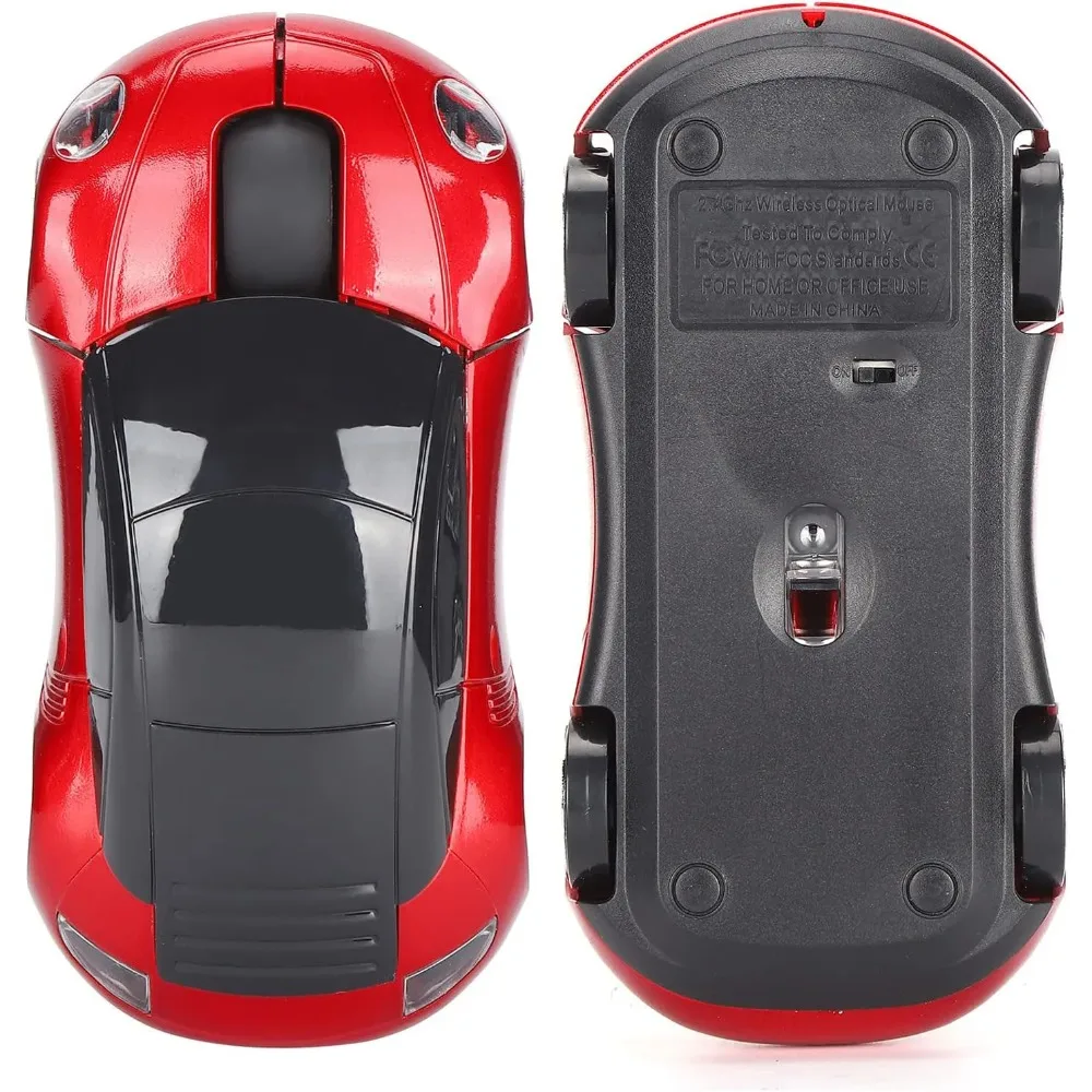 Wireless Fashion Car Shaped 2.4Ghz Optical Mouse